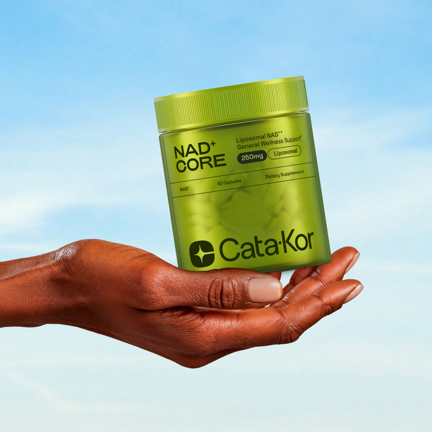 NMN Supplement Alternative – Liposomal NAD+ Supplement – Third-Party Tested – NAD CORE – 30-Day Supply – 60 Capsules